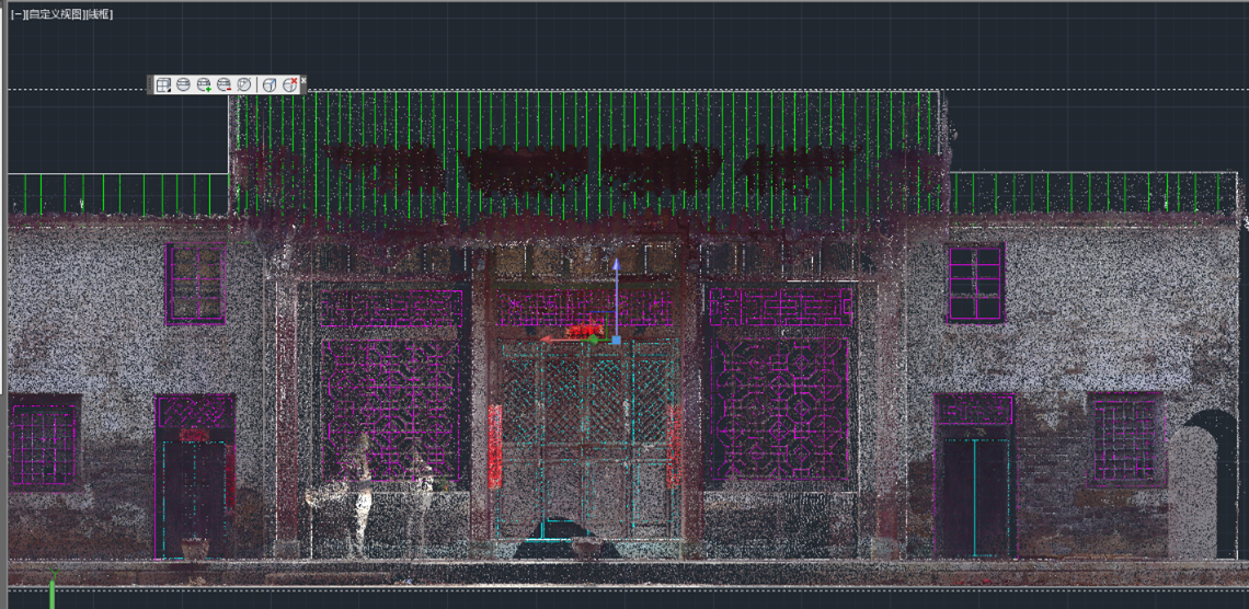 古建筑纹理采集