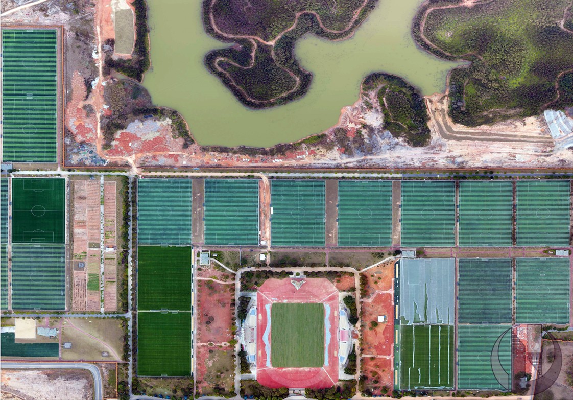 学校正射影像图（3000亩）