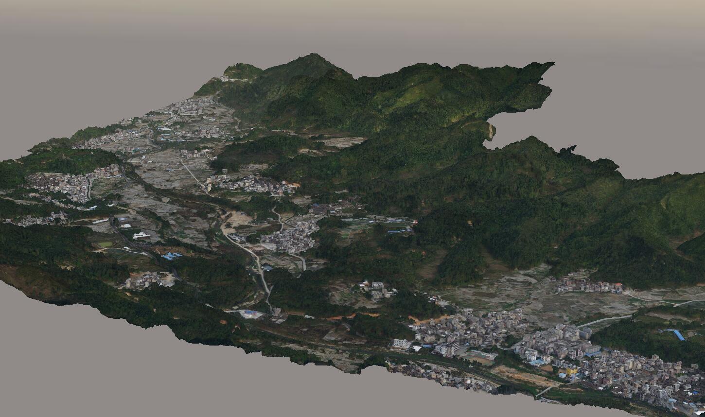 4平方公里1：1000单镜头实景三维模型
