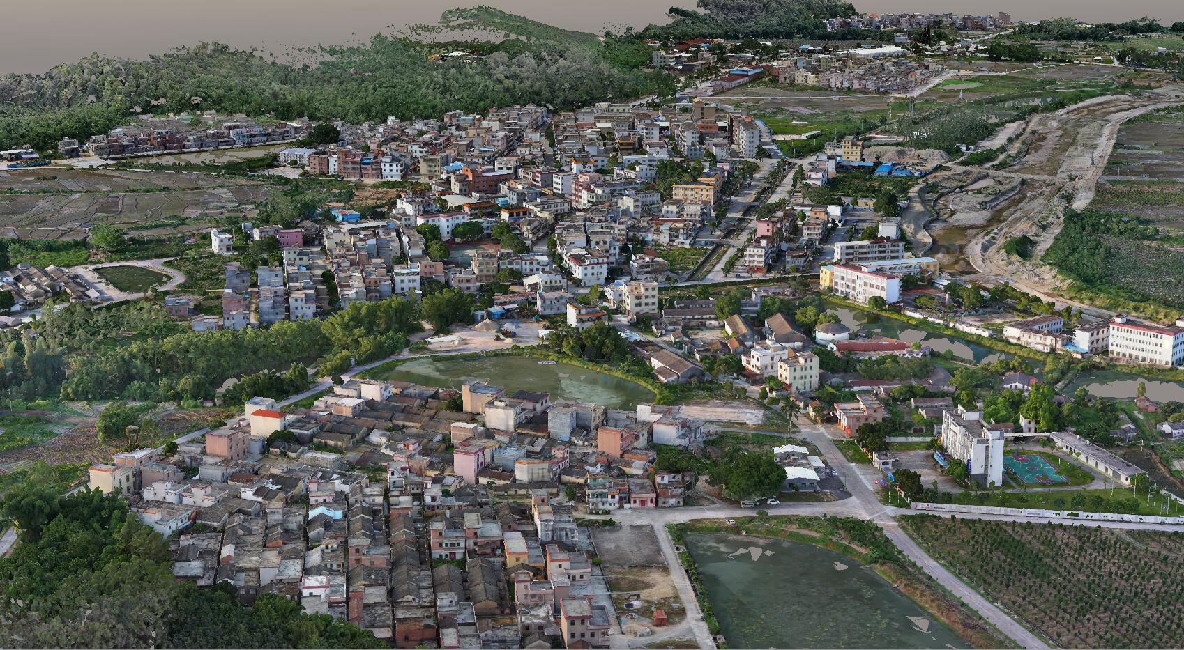 五镜头实景三维模型