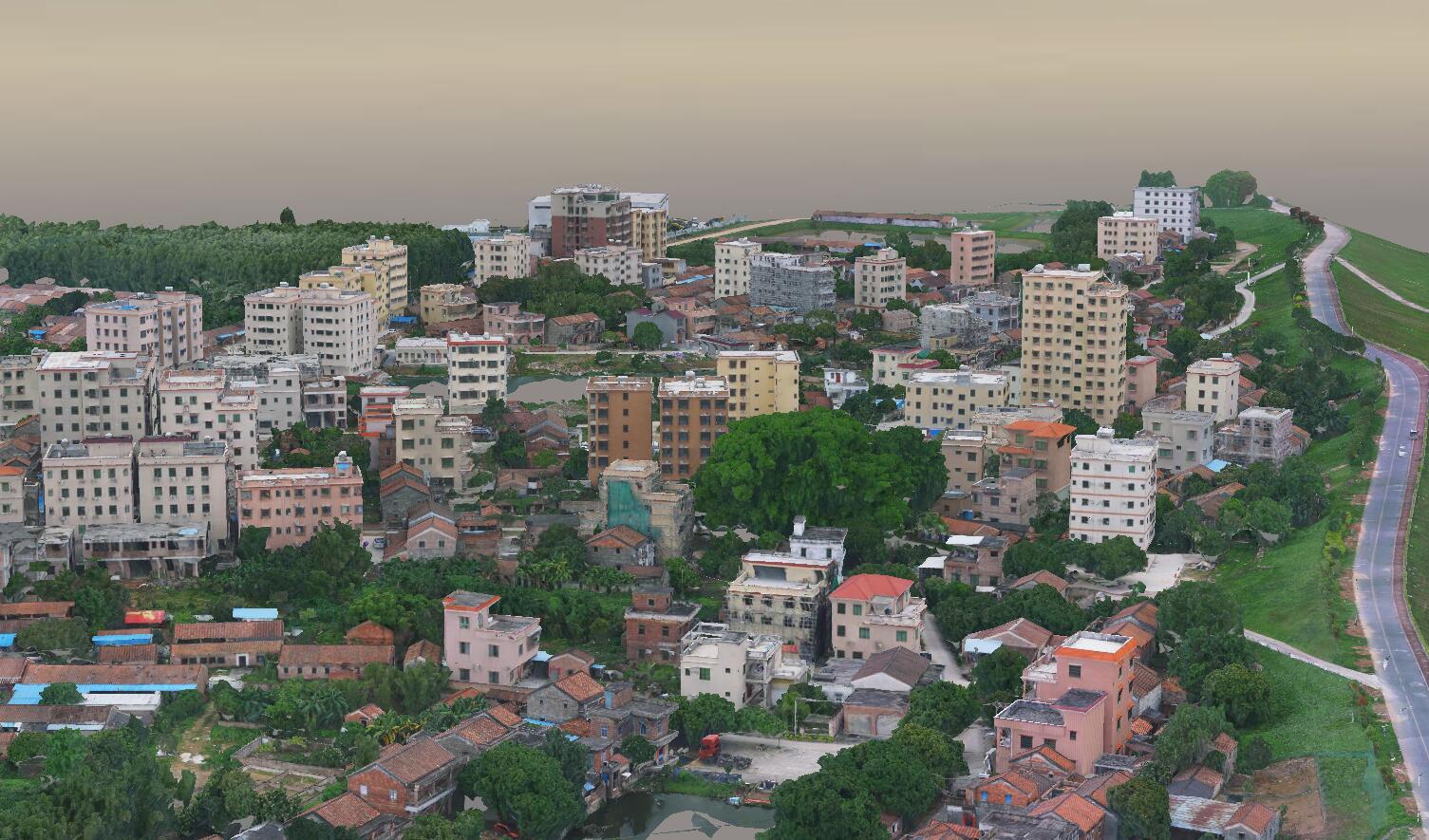 新农村改造三维模型