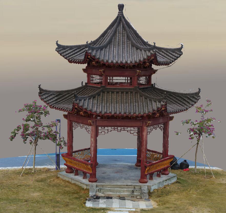 纳凉亭精模