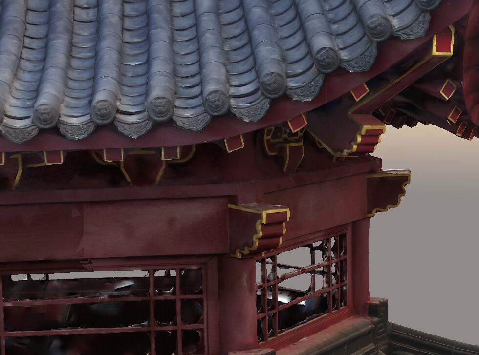 精细化三维模型细节