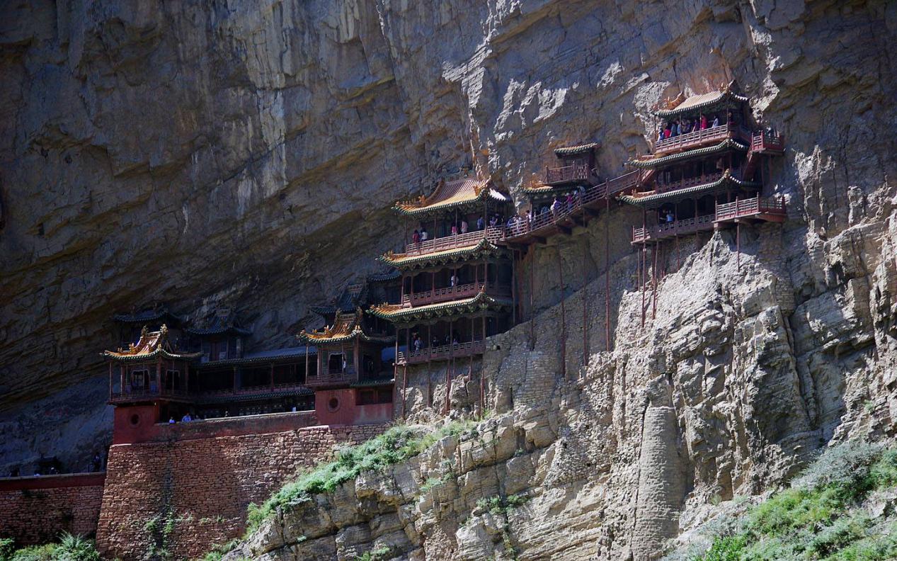 悬空寺外景 悬空寺外景