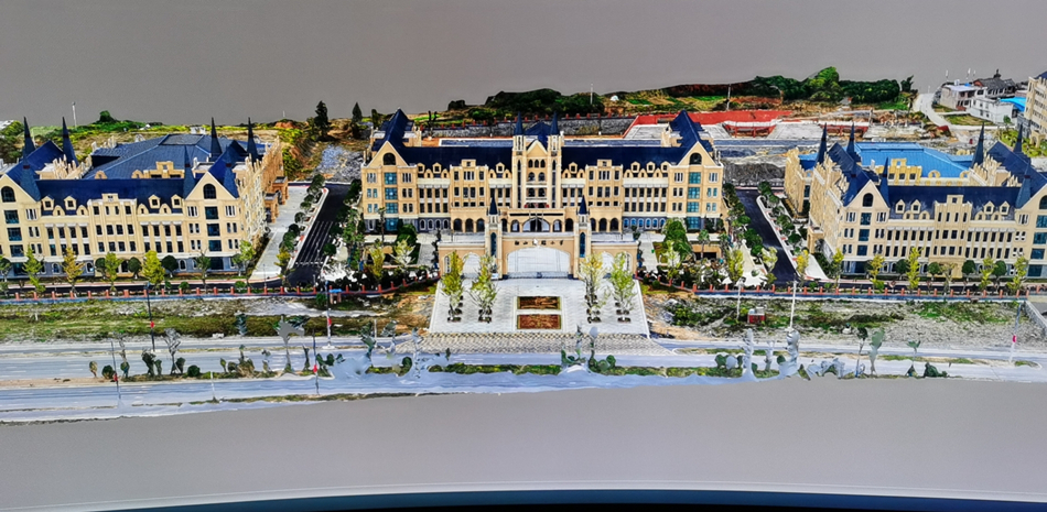 独山县实验小学三维模型整体效果截图
