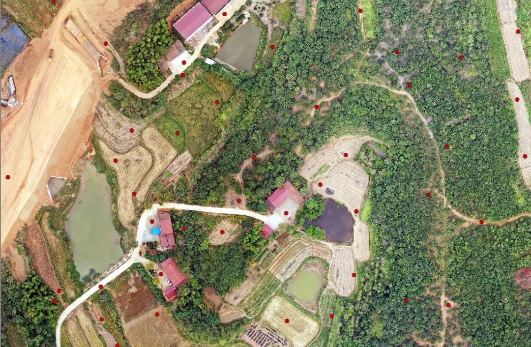 裸露的地表添加点