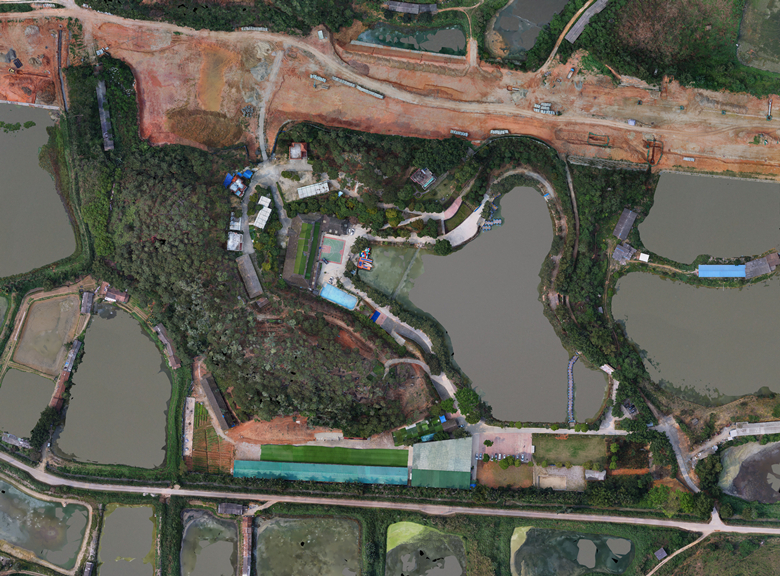 肇庆高新区复兴园正射影像图