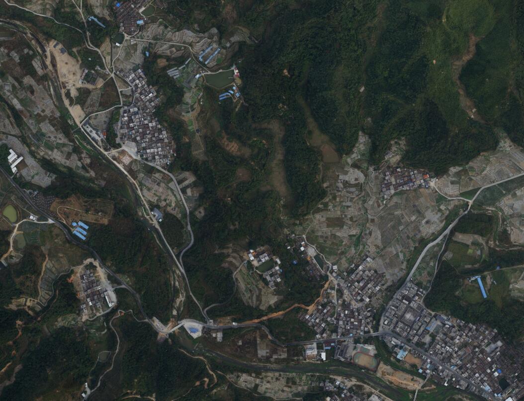 云浮市新兴县里洞镇1：1000正射影像项目(图1)